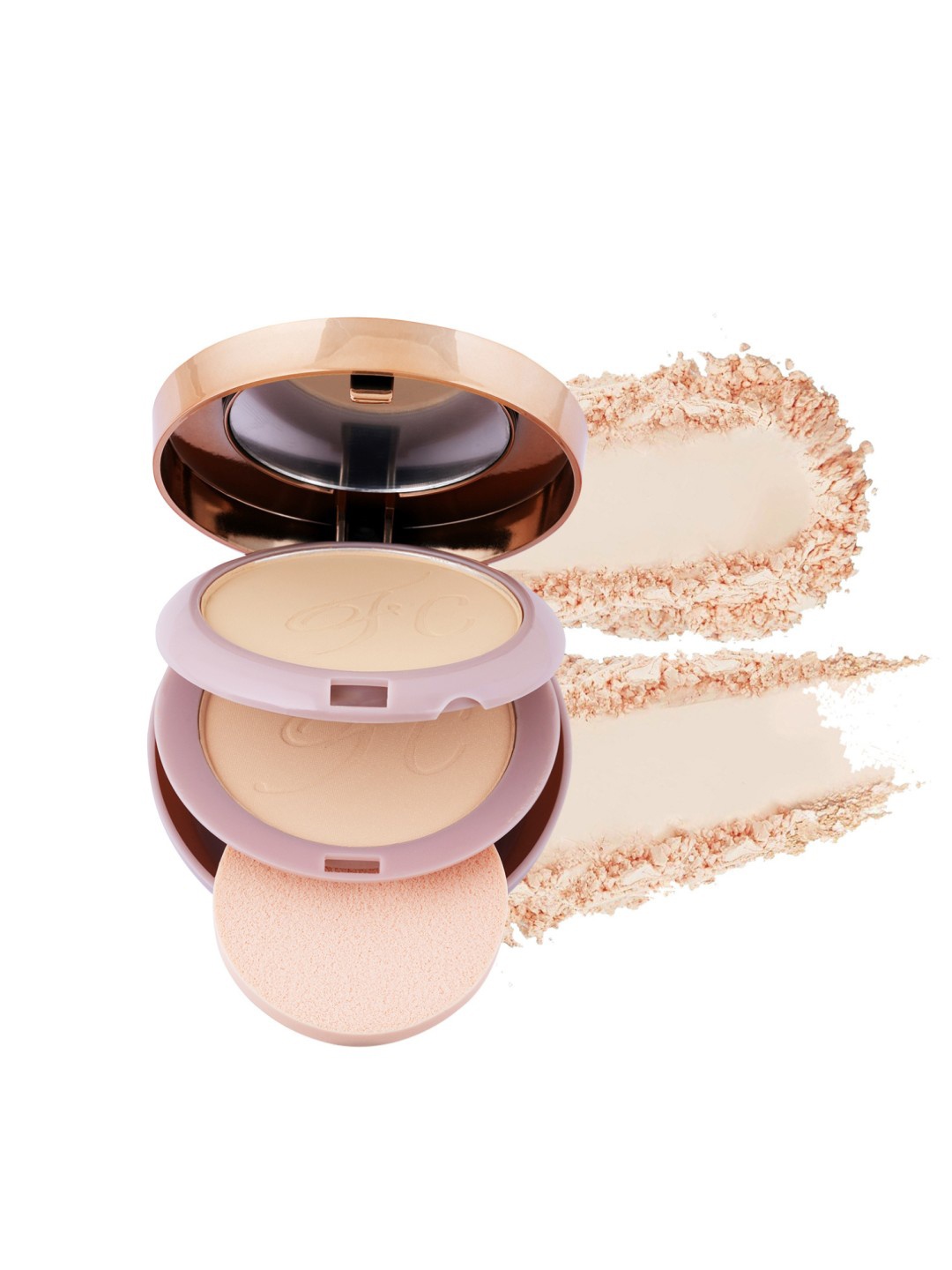 

Fashion Colour 2-In-1 HD Photography Finish Compact Powder- 20g Shade 02, Beige