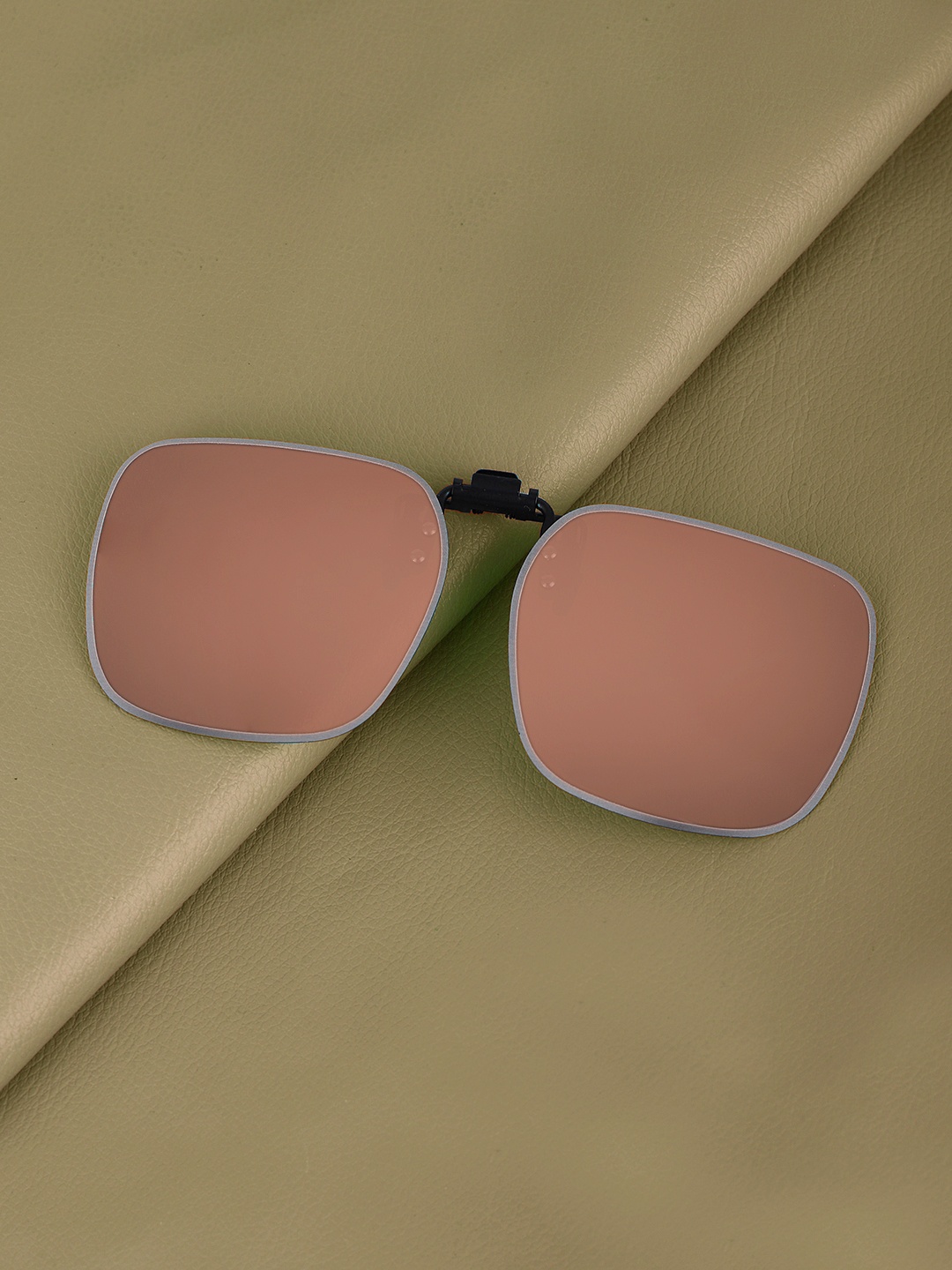 

Carlton London Unisex Brown & Grey Toned Polarised Lens Sunglass Clip