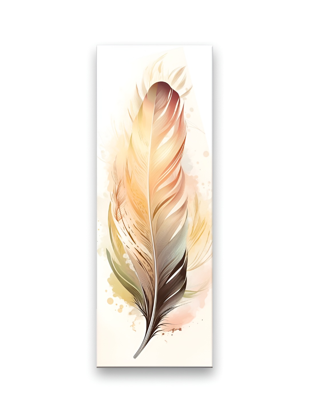 

OLIVE TREE Beige & Green Floral Printed Wood Wall Arts