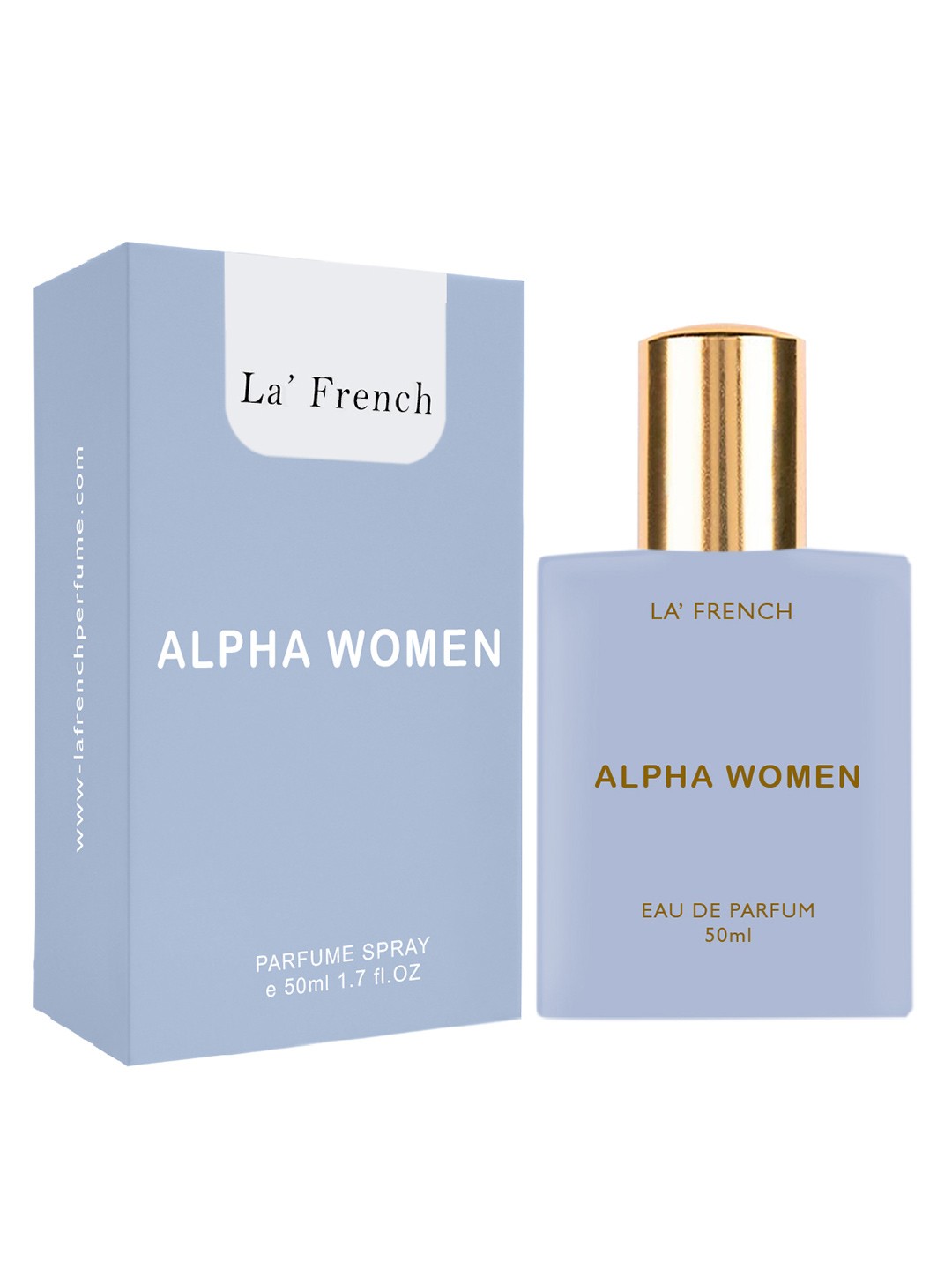 

La French Alpha Long Lasting Eau De Parfum - 50 ml, Blue