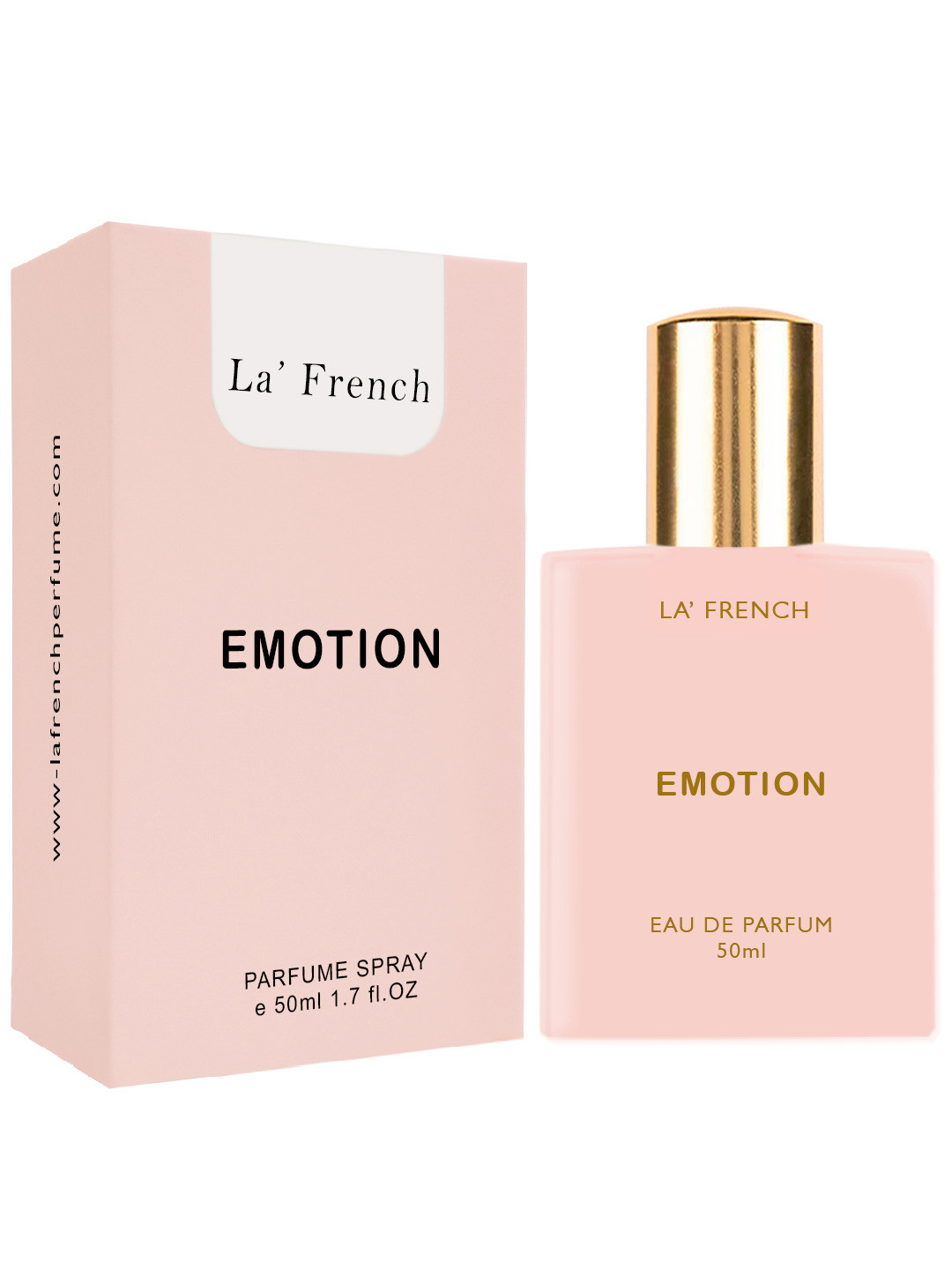 

La French Emotion Long Lasting Eau De Parfum- 50 ml, Pink