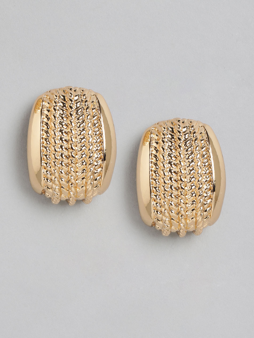 

Forever New Gold-Plated Contemporary Stud Earrings