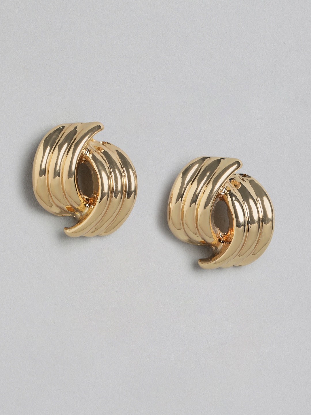 

Forever New Gold-Plated Contemporary Studs Earrings