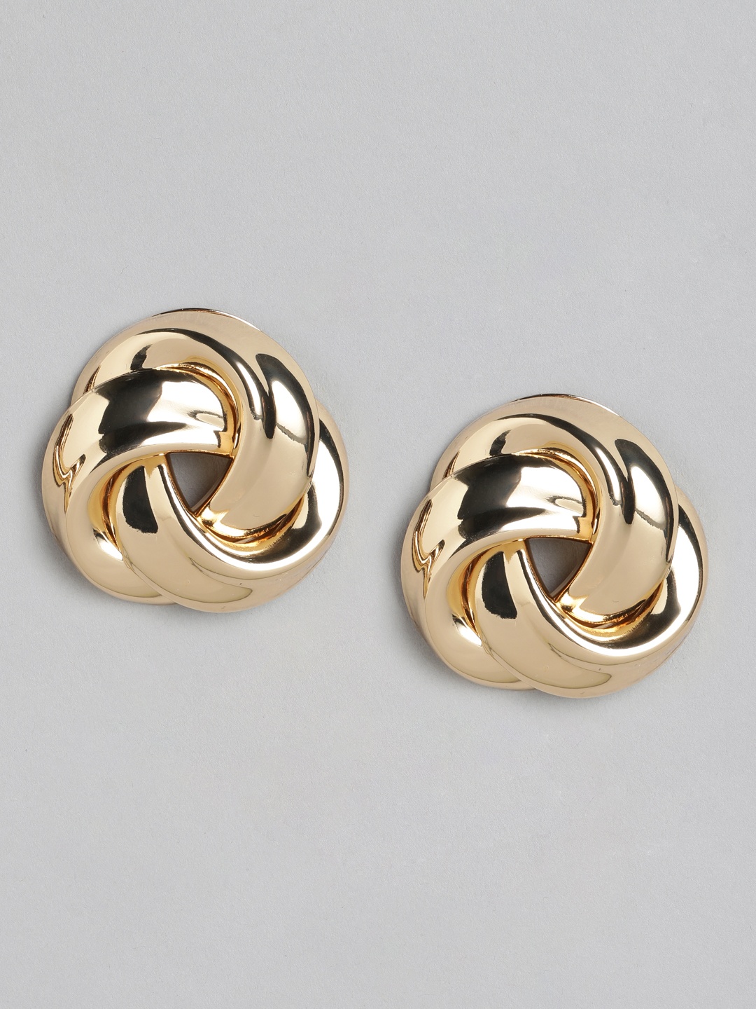 

Forever New Gold-Plated Contemporary Studs Earrings