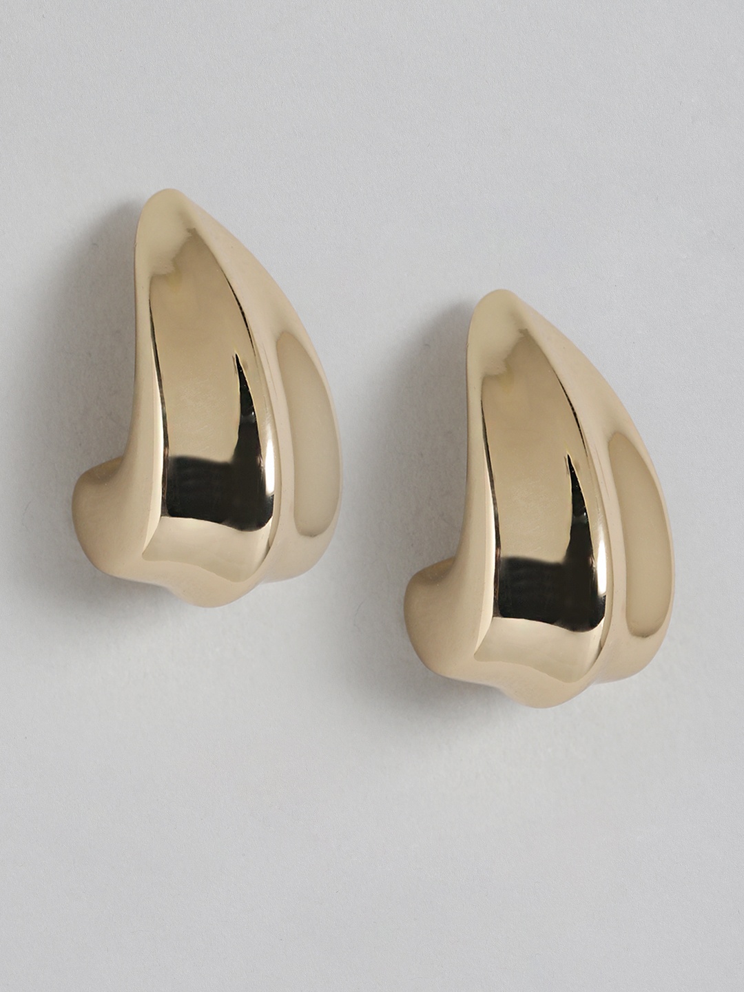 

Forever New Gold Plated Contemporary Drop Earrings