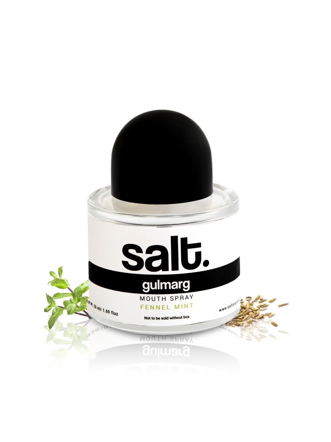 

SALT Gulmarg Mouth Spray- 50 ml - Fennel Mint, White
