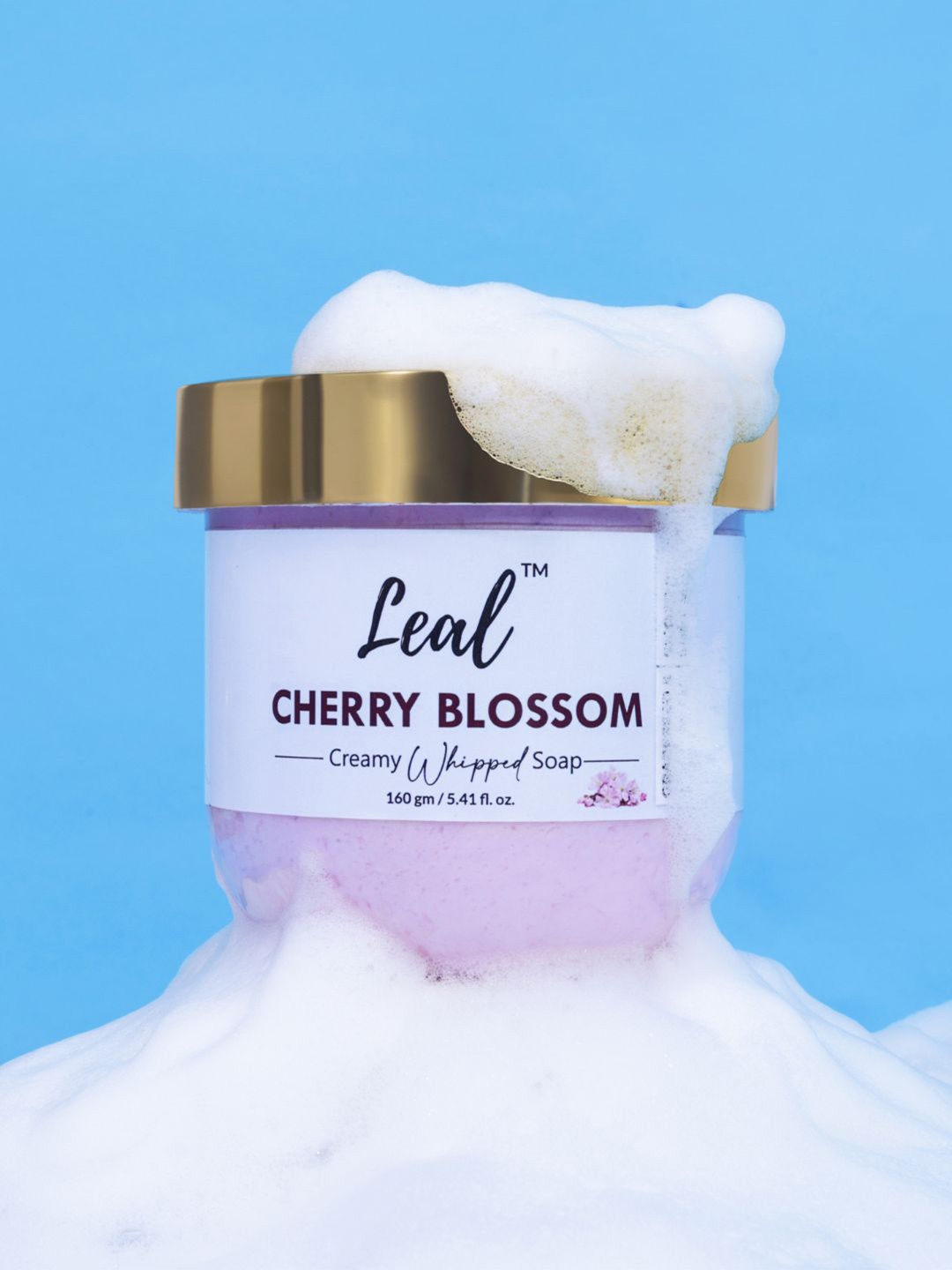 

Leal Cosmetics Cherry Blossom Whipped Body Wash- 160 g, Pink