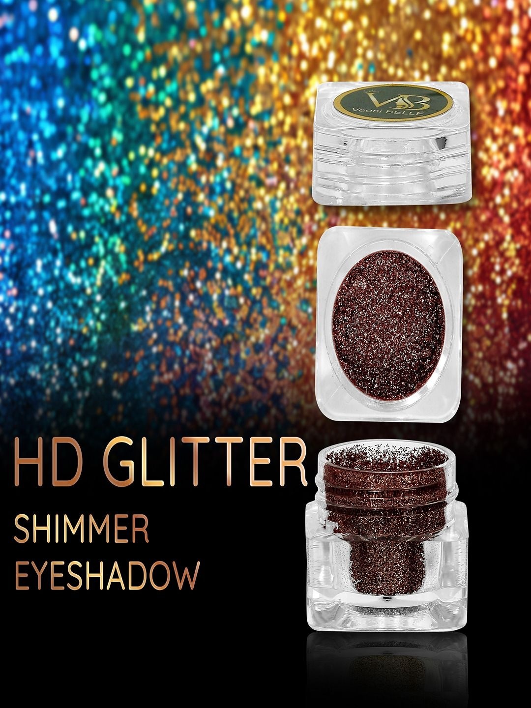 

Veoni BELLE HD Glitter Shimmer Eyeshadow - Bronze