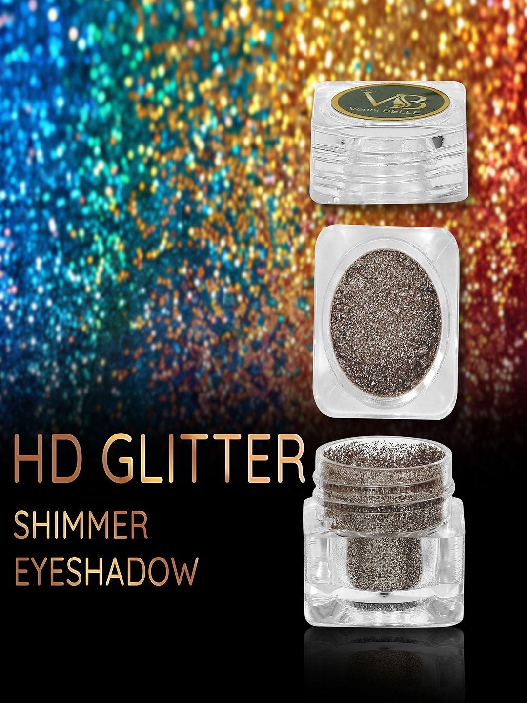 

Veoni BELLE HD Glitter Shimmer Eyeshadow - Copper