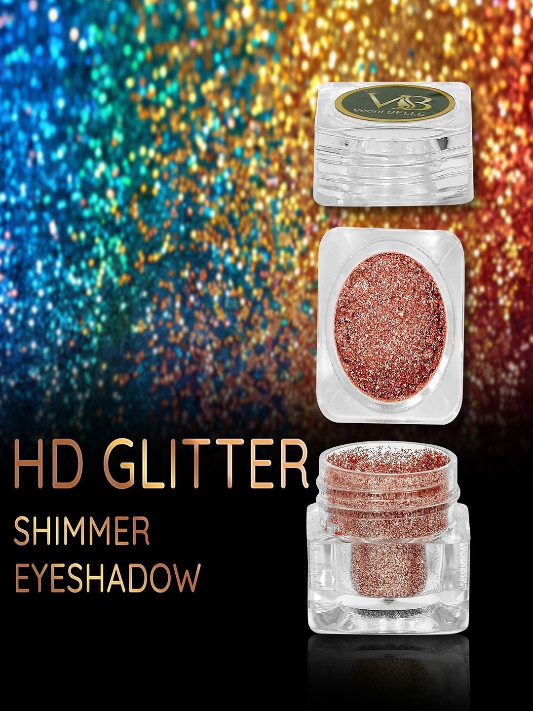 

Veoni BELLE HD Glitter Shimmer Waterproof Eyeshadow - Pink