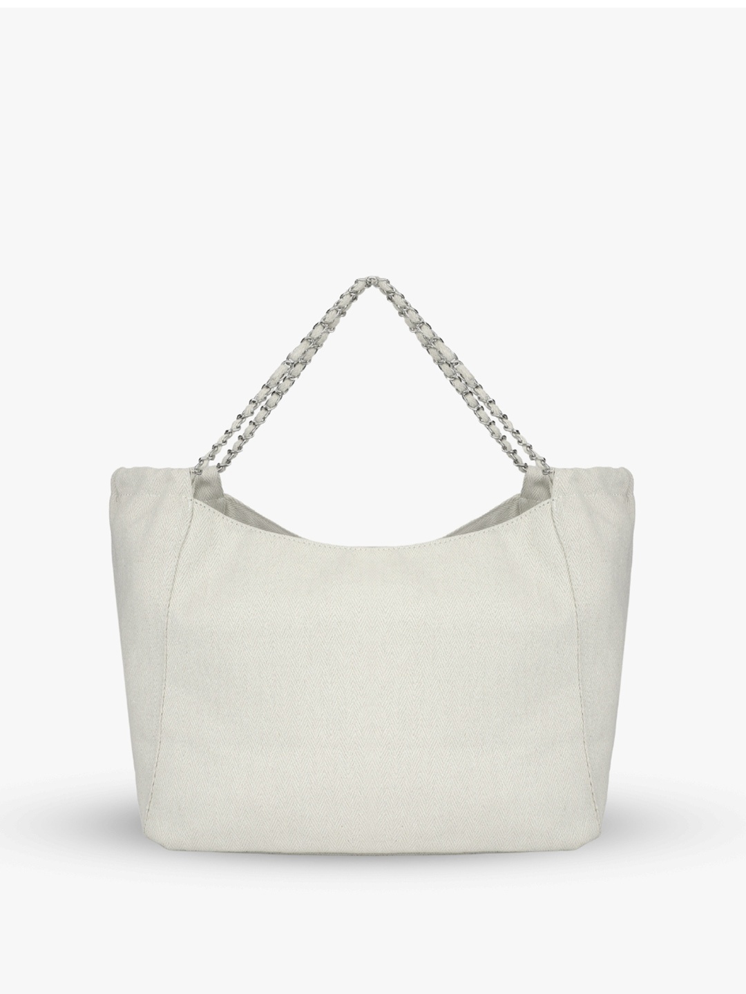 

EcoRight Denim Tote Bag, White