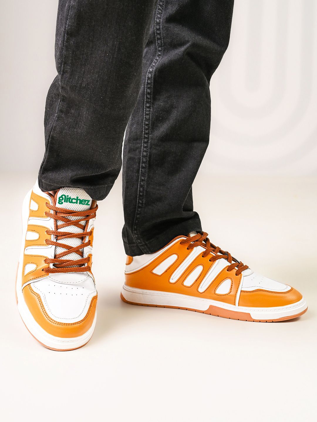 

glitchez Men Colourblocked Sneakers, Multi