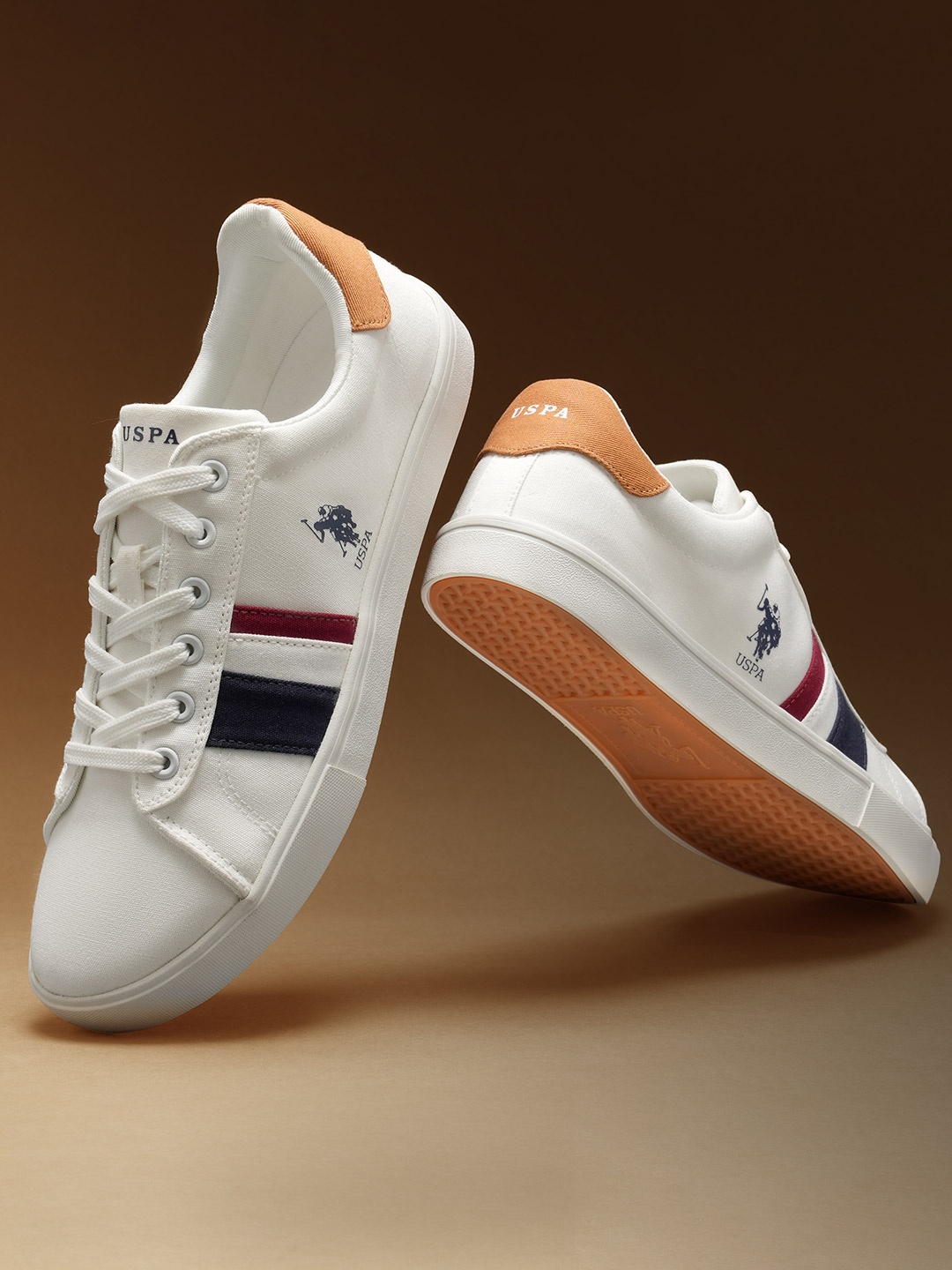 

U.S. Polo Assn. Men Sneakers, Off white