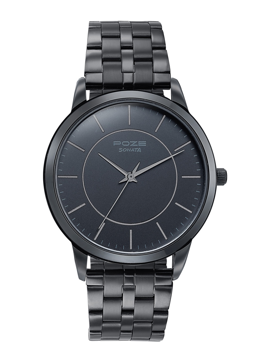 

Sonata Poze Drop 4 Women Analogue Watch SP70060NM01, Black