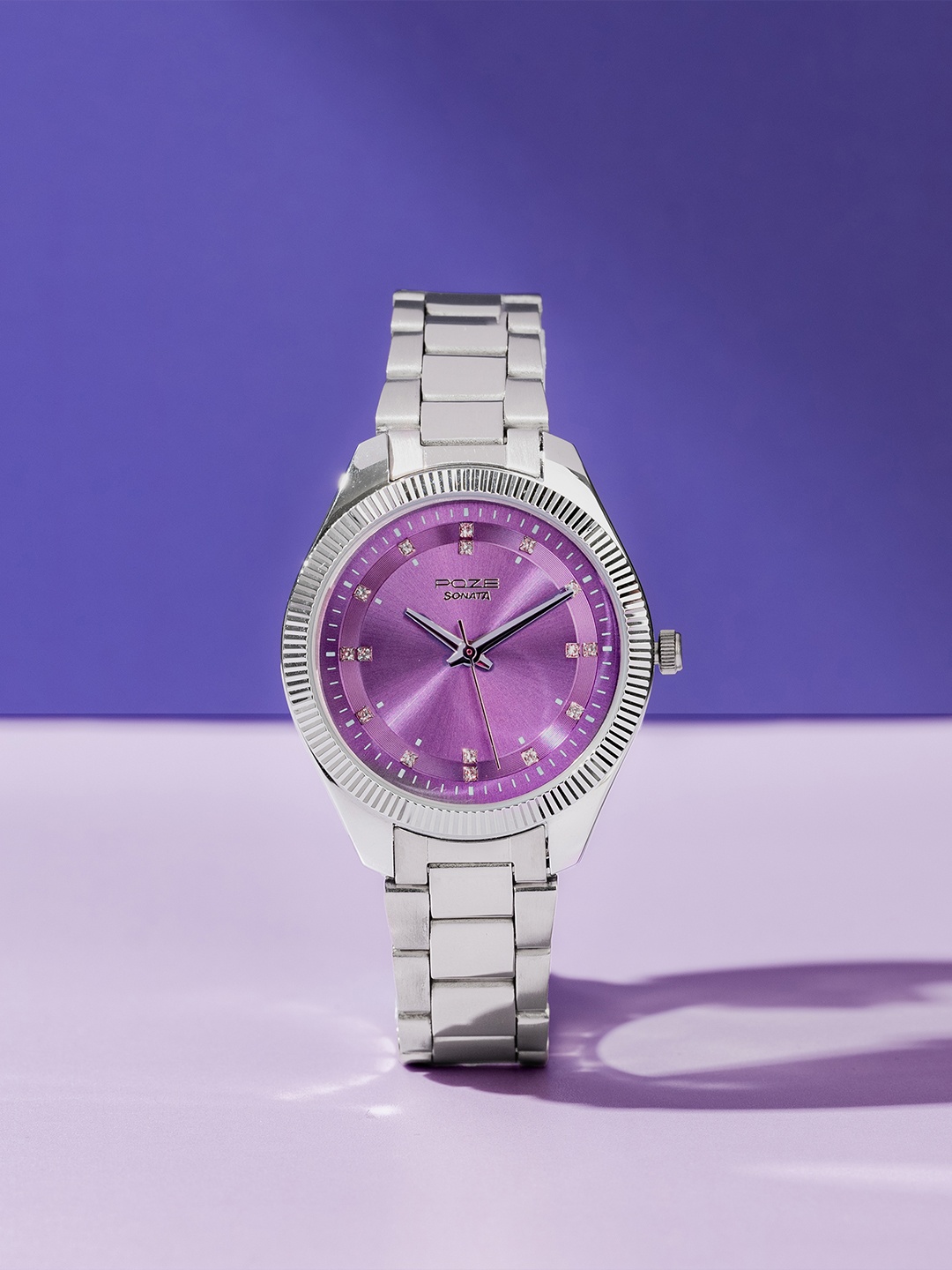 

Sonata Poze Drop 4 Women Analogue Watch SP80106SM01, Purple