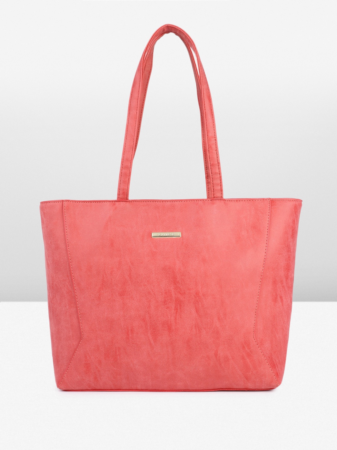 

Caprese Textured Structured Shoulder Bag, Pink