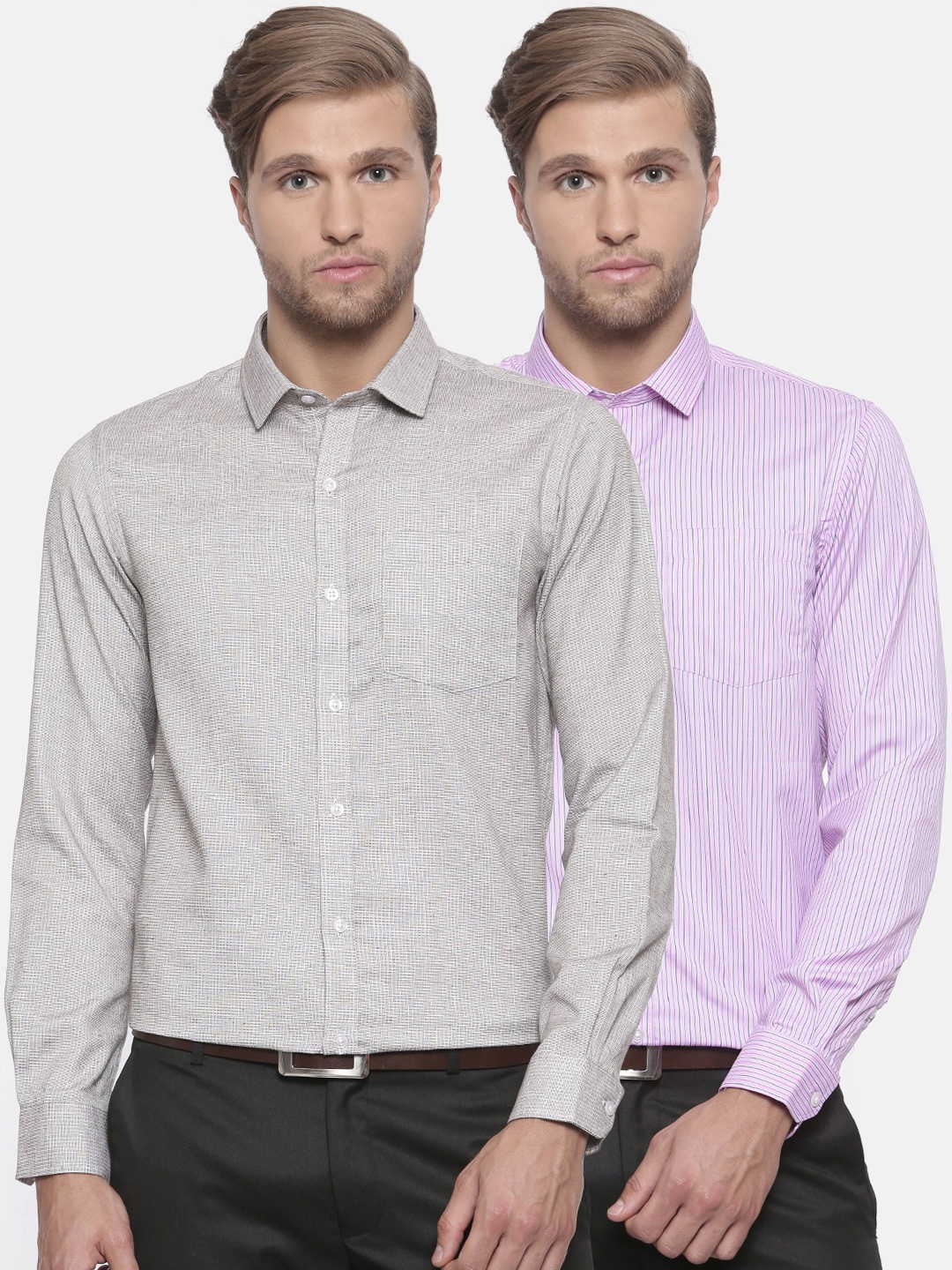

Excalibur Men Assorted Contemporary Regular Fit Formal Shirt