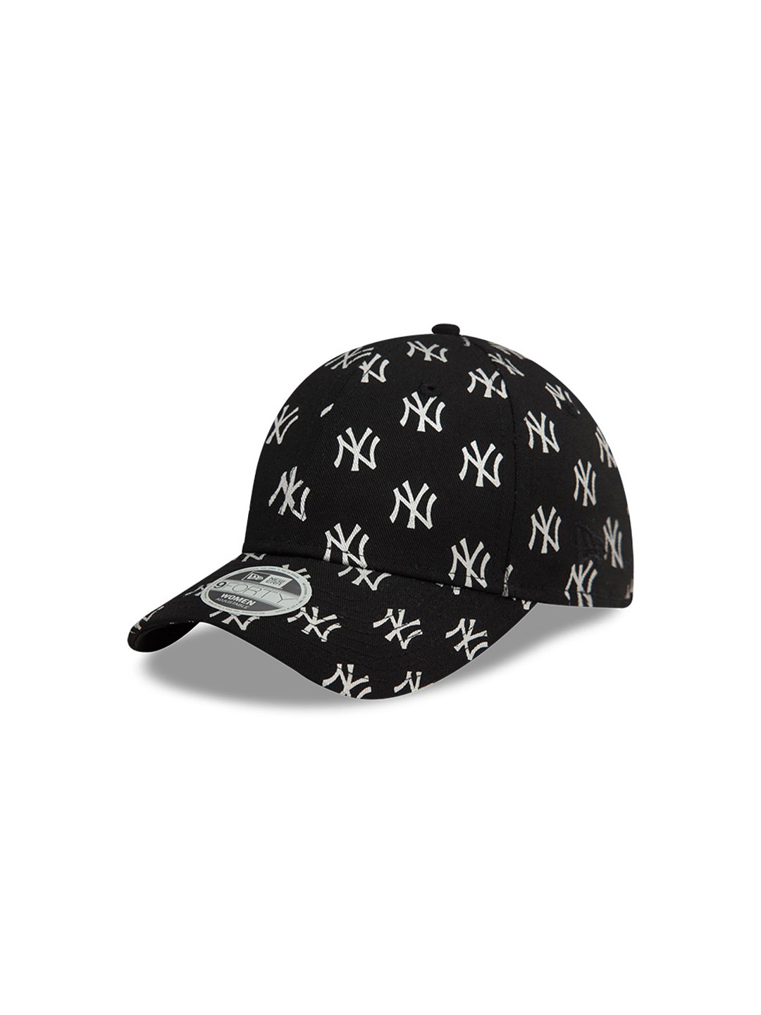 

New Era Womens Metallic Mono Black 9FORTY Adjustable Cap
