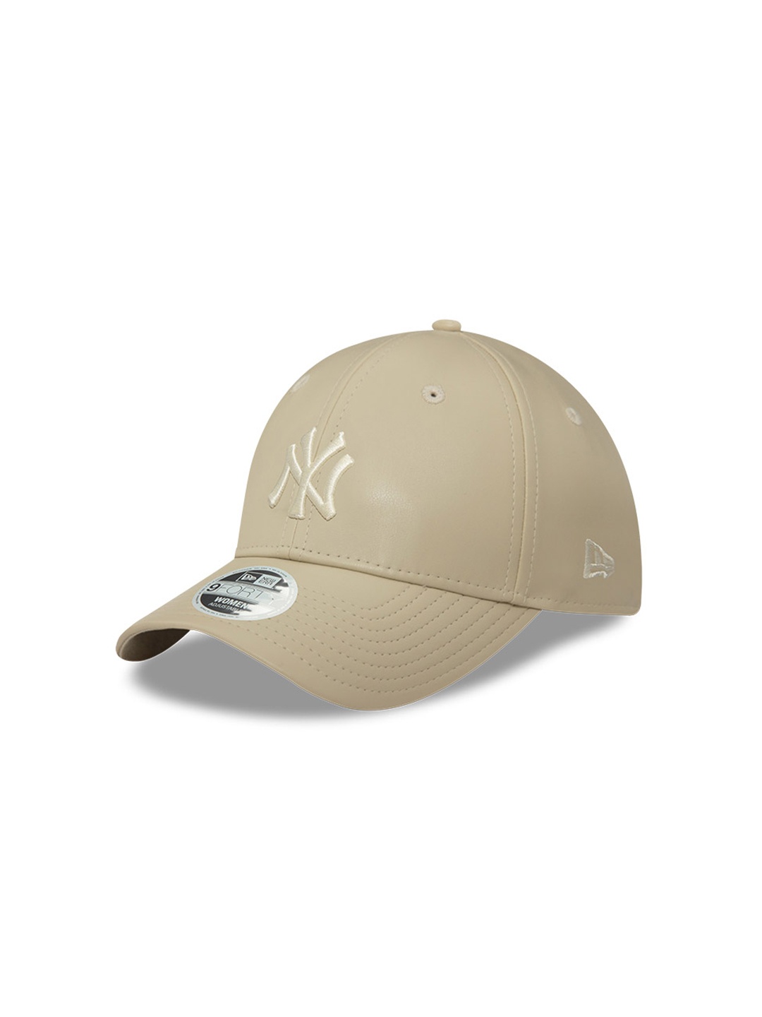 

New Era Womens Midi PU Light Beige 9FORTY Adjustable Cap