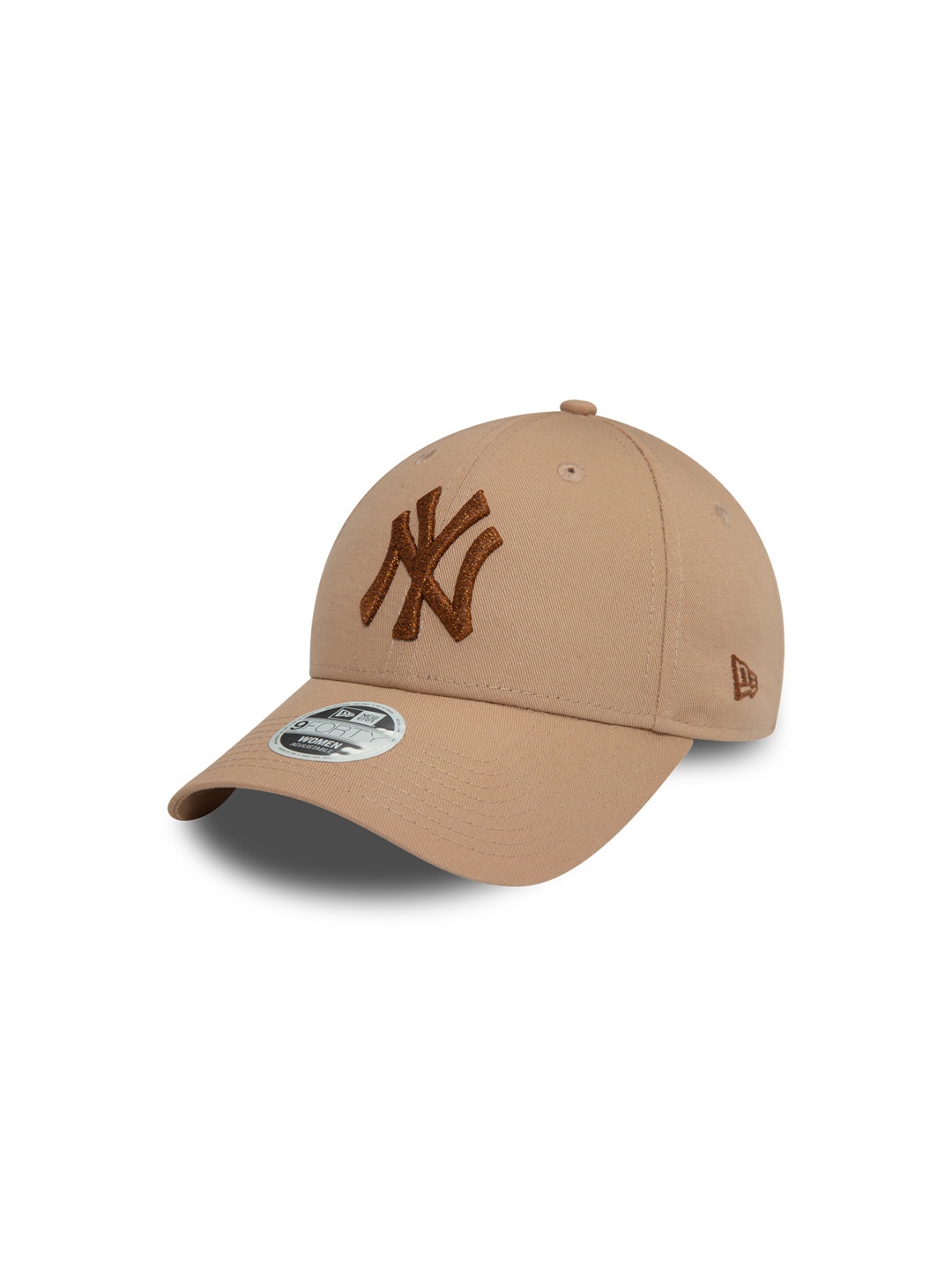 

New Era Womens Metallic Beige 9FORTY Adjustable Cap