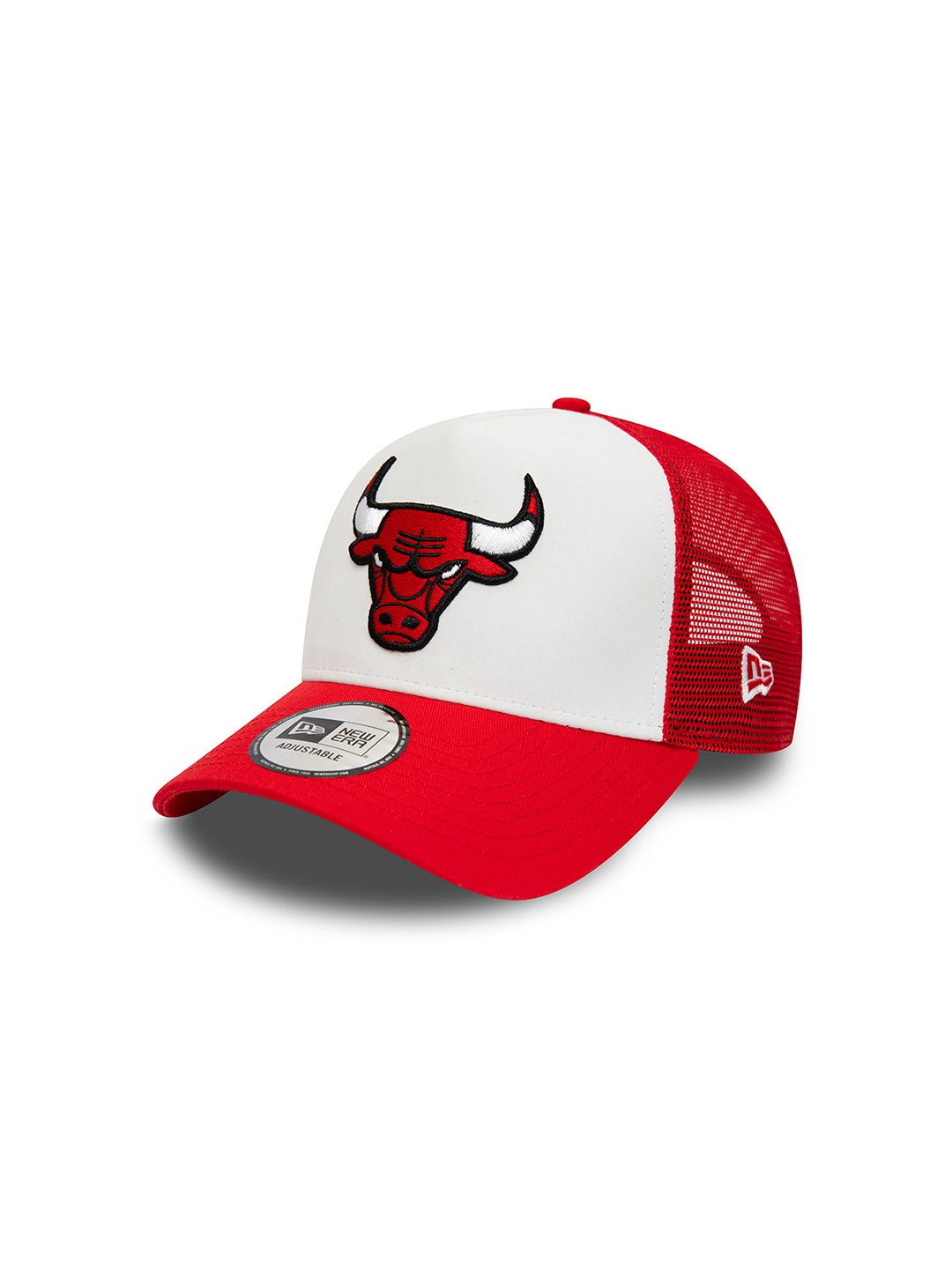 

New Era Team Colour Red AFrame Trucker Cap