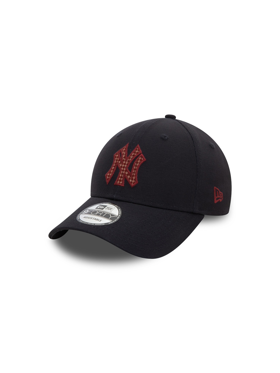 

New Era Check Infill Navy 9FORTY Adjustable Cap, Navy blue