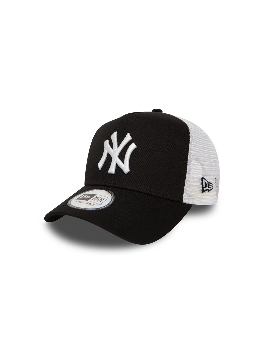 

New Era Clean Black AFrame Trucker Cap