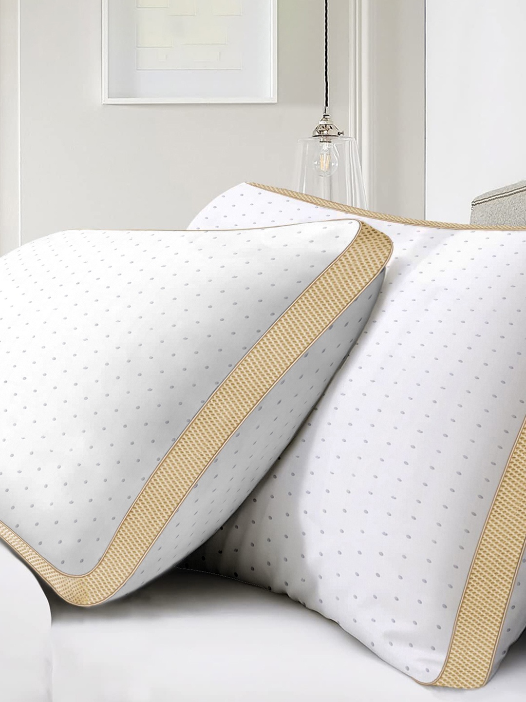 

Enchant Home White Fibre Filled Polyester Sleep Pillow