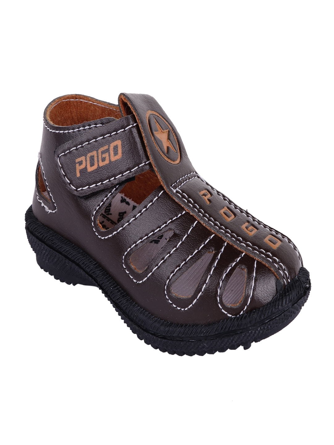 

BUNNIES Kids Shoe-Style Sandals, Brown