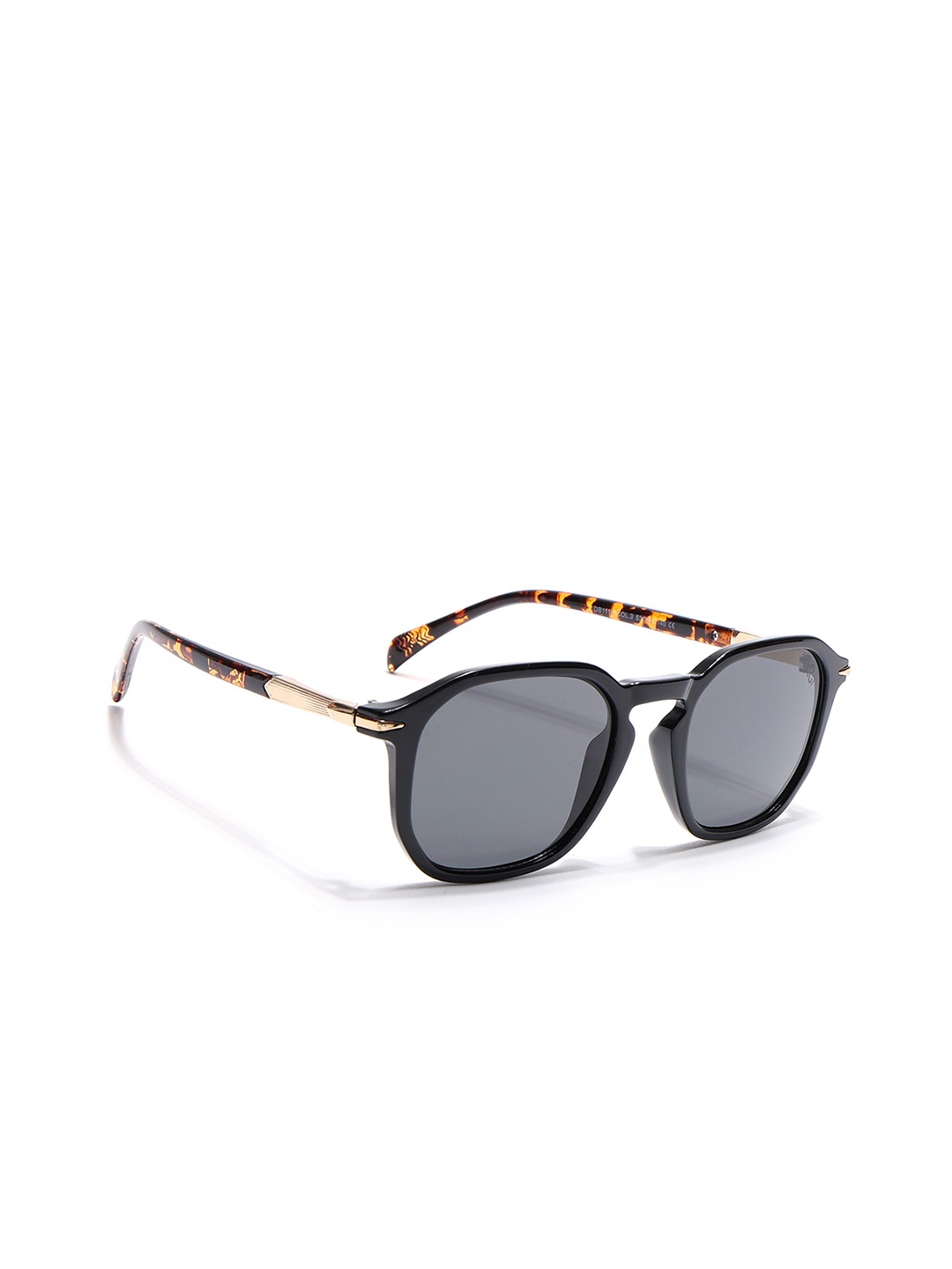 

Eyejack Unisex Square Sunglasses with UV Protected Lens 1115CL1085, Black