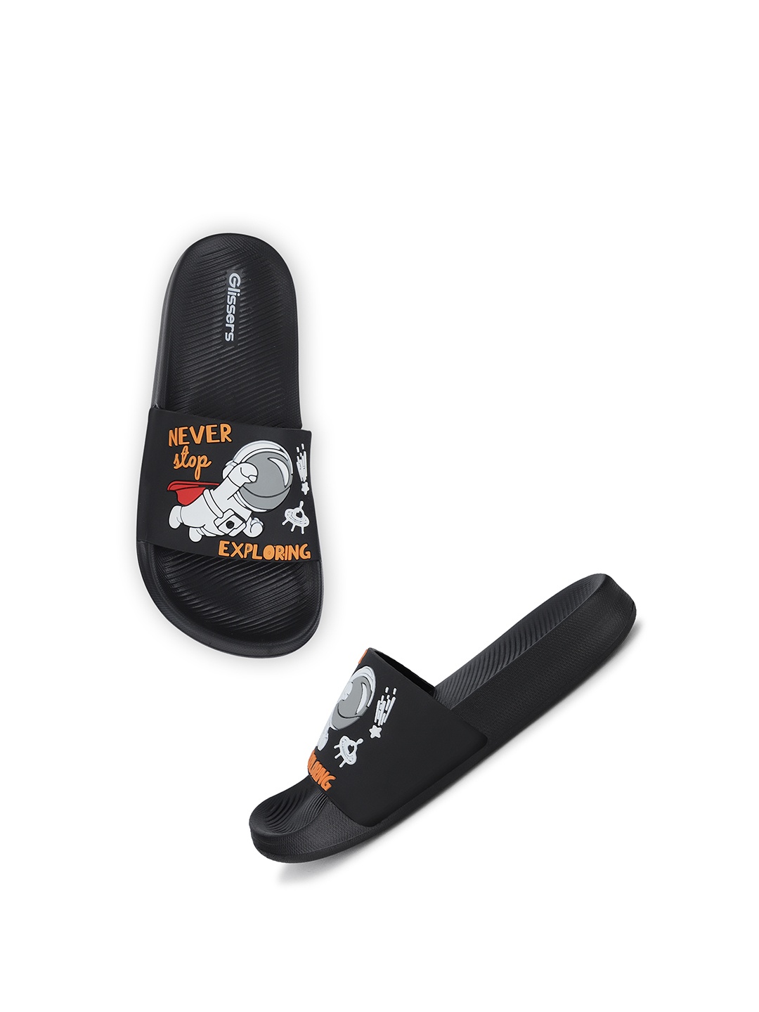 

GLISSERS Boys Sliders, Black