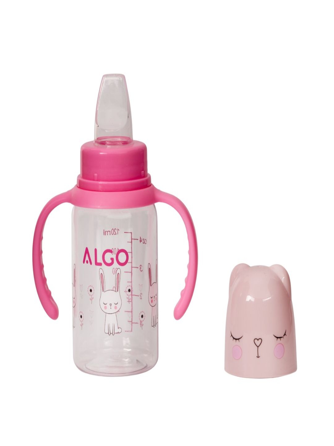 

Adore Infants Baby Silicon Soft Spout Sipper With Twin Handle, Pink