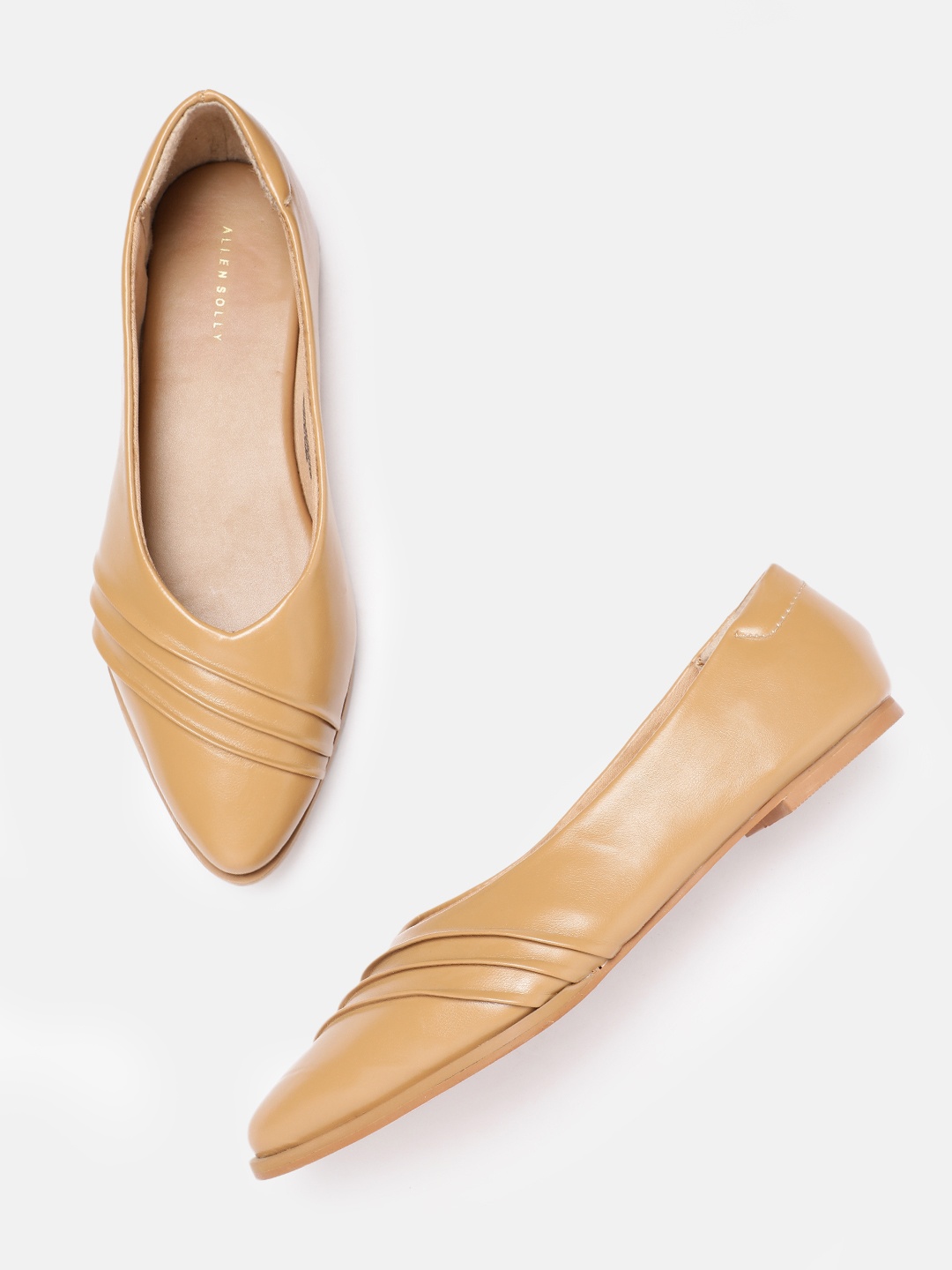 

Allen Solly Pointed Toe Ballerinas, Beige