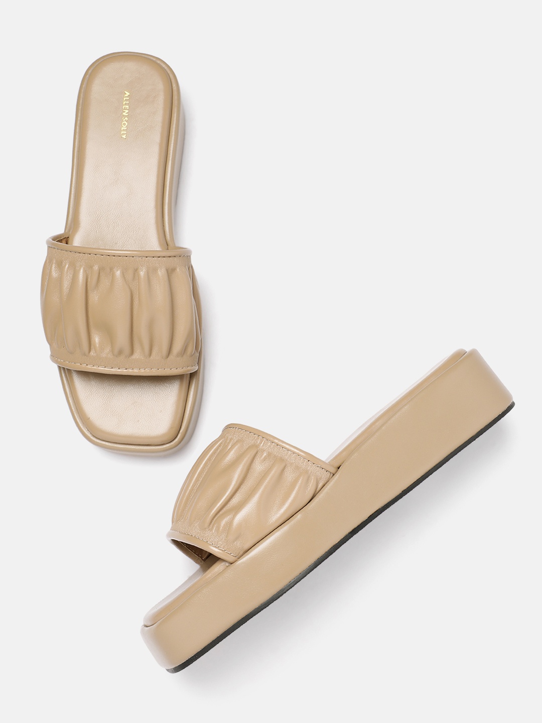 

Allen Solly Flatform Heels, Beige