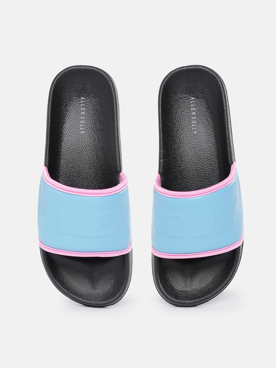 

Allen Solly Women Colourblocked Sliders, Blue