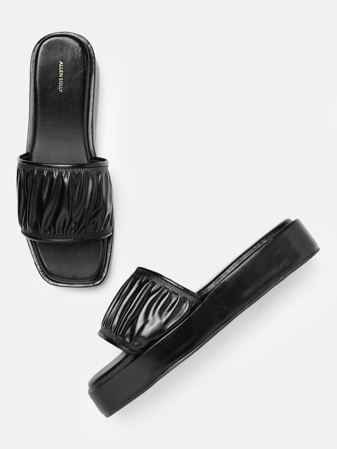 

Allen Solly Flatform Heels, Black