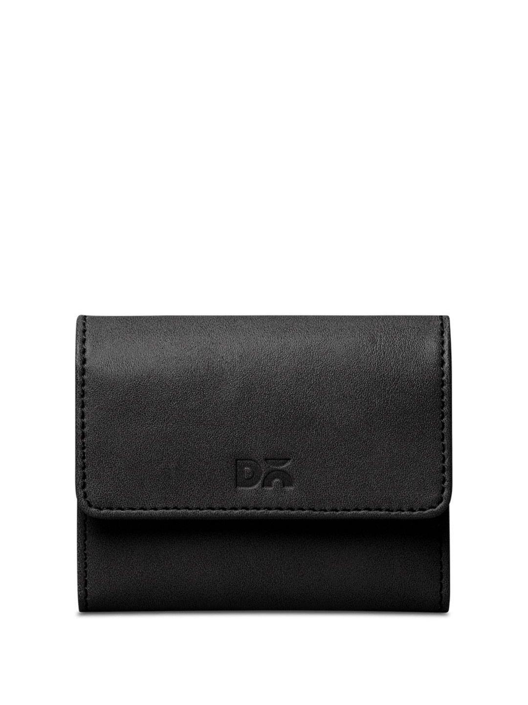 

DailyObjects Unisex Two Fold Wallet, Black