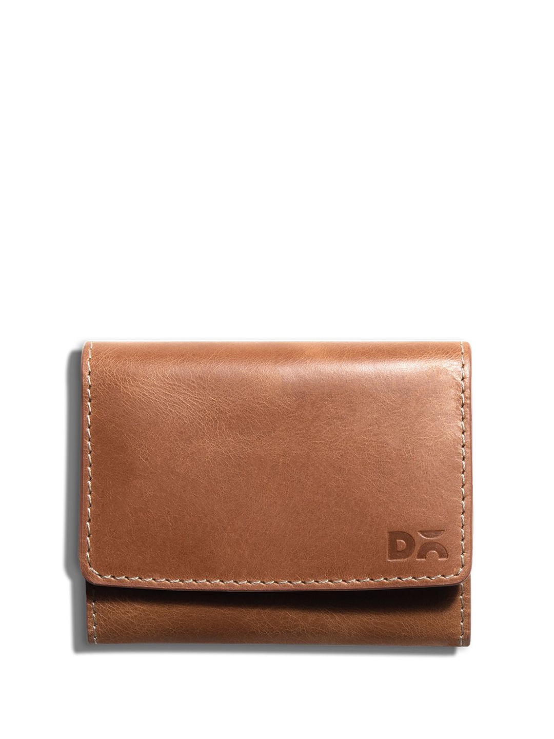 

DailyObjects Unisex PU Two Fold Wallet, Brown