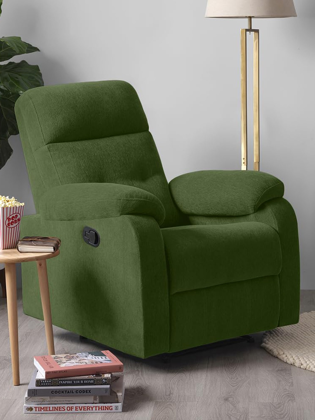 

Sleepyhead RX5 - Single Seater Fabric Recliner, Green