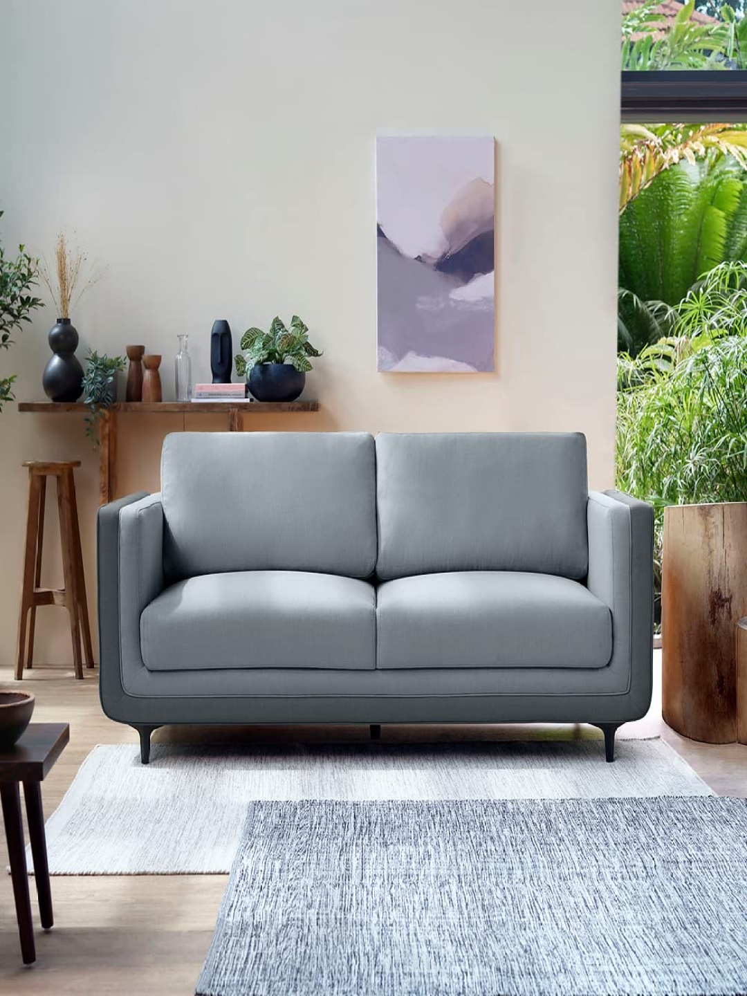 

Sleepyhead Mojo 3 Person Sofa Dual Tone Luxury Sofa Fabric Cheeky Grey