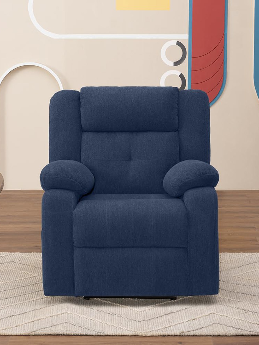 

Sleepyhead RX7 - Single Seater Fabric Motorized Recliner, Blue