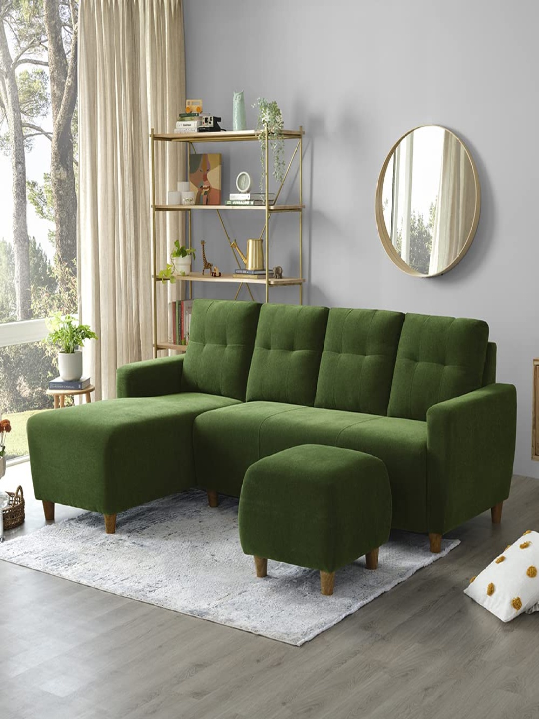 

Sleepyhead Unisex Green Inflatable Sofa Bed