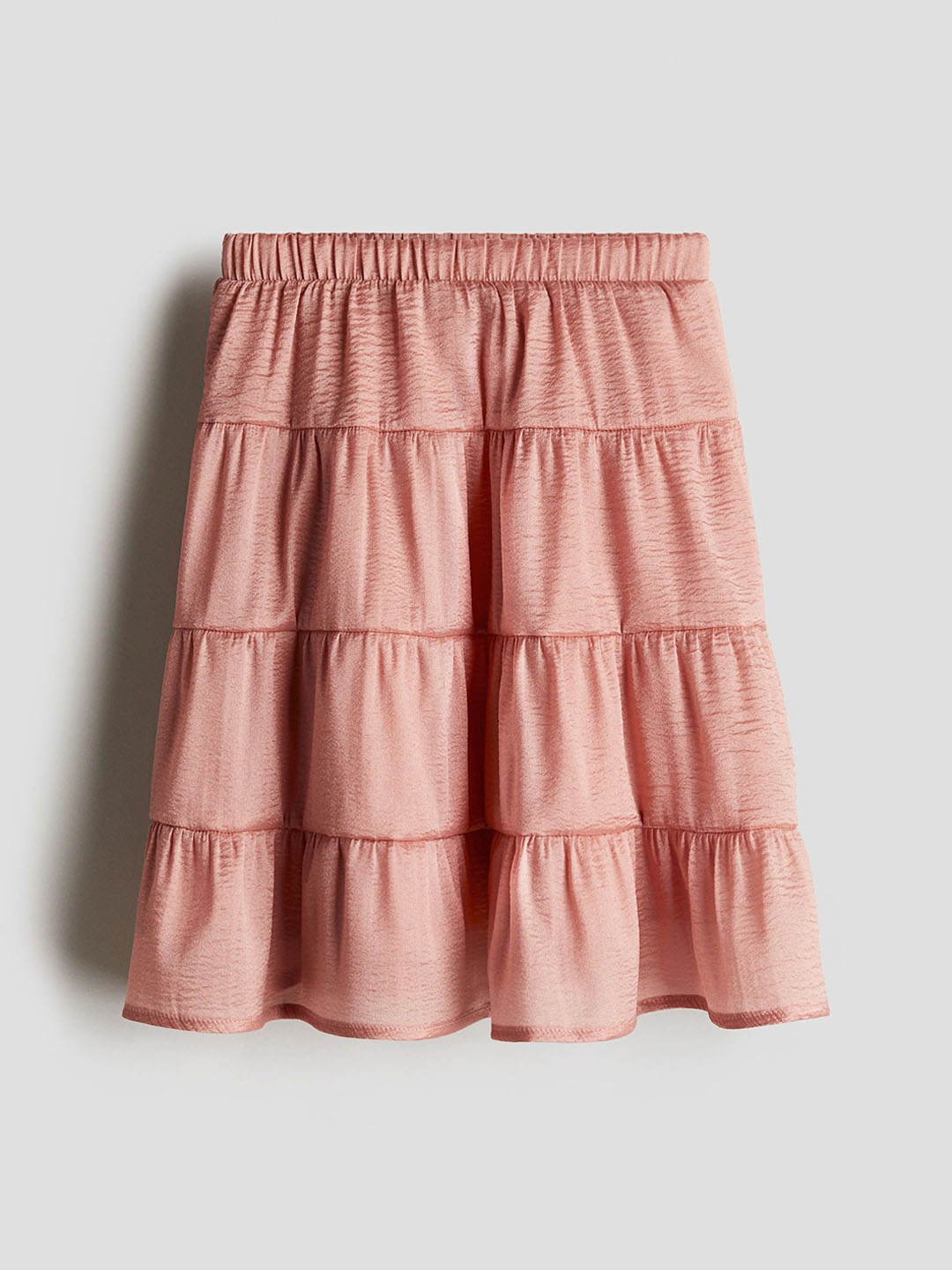 

H&M Girls Tiered Skirt, Orange