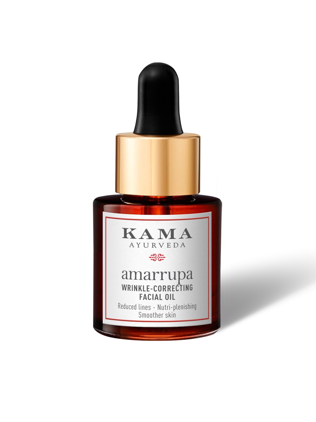 

KAMA AYURVEDA Amarrupa Wrinkle-Correcting Facial Oil with Centella Asiatica - 15ml, Brown