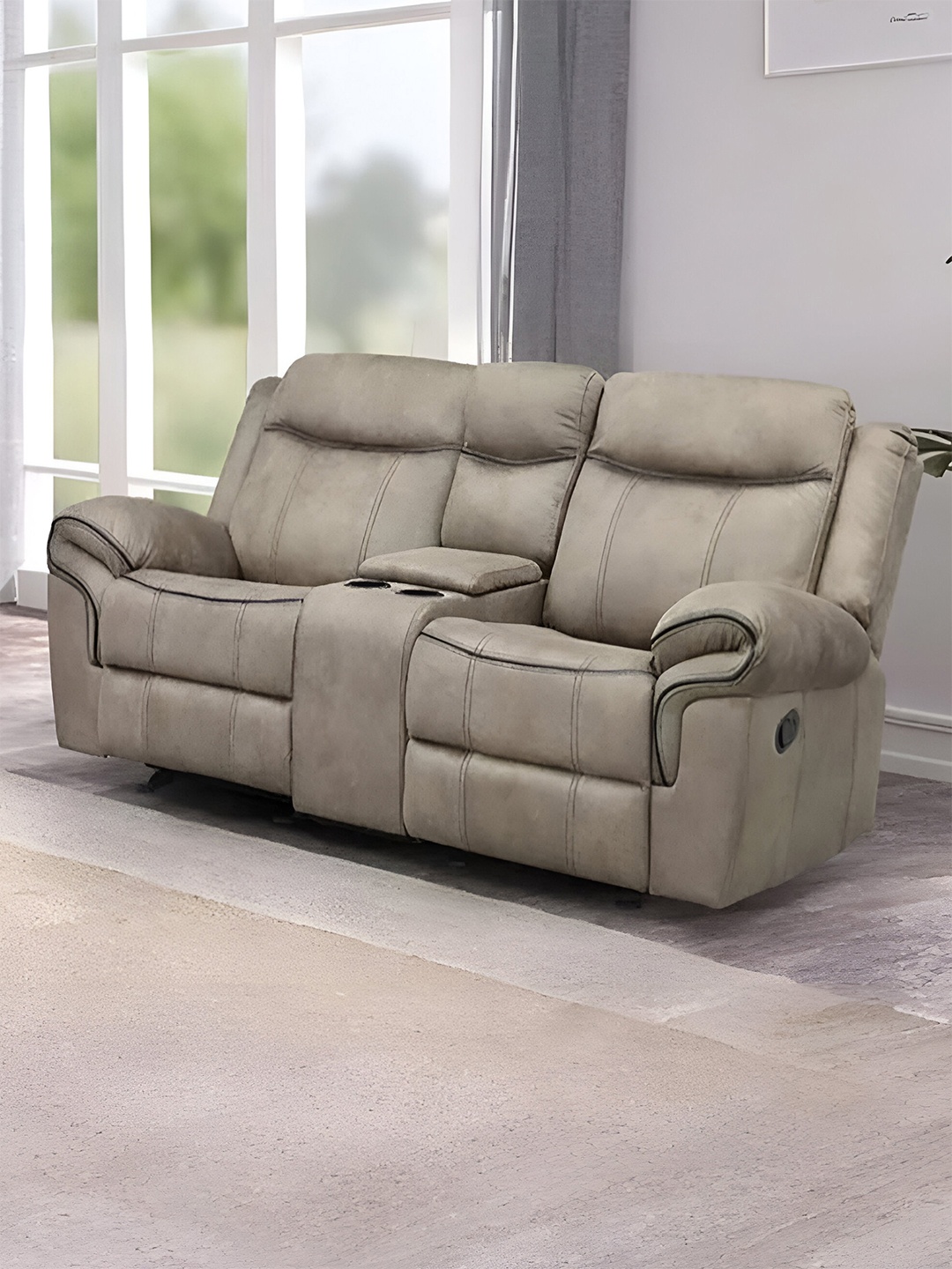

Royaloak Luke Beige Manual 2 Seater Recliner