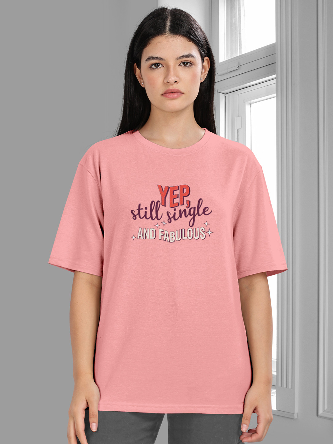 

HELLCAT Women Printed T-shirt, Pink