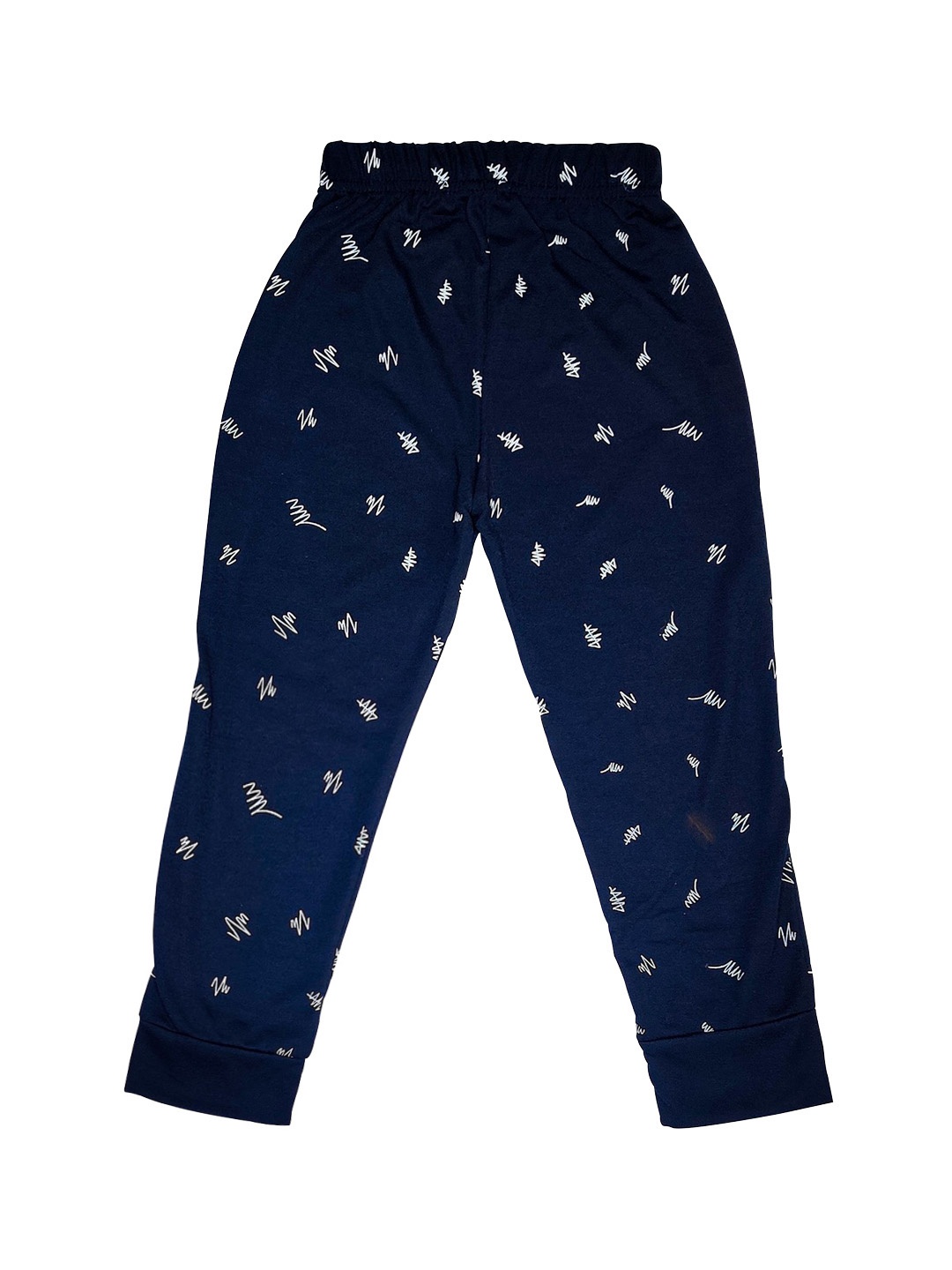 

Surfbae Kids Printed Cotton Mid-Rise Joggers, Blue