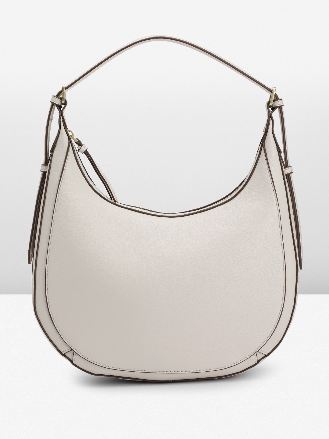 

MANGO Structured Shoulder Bag, Grey
