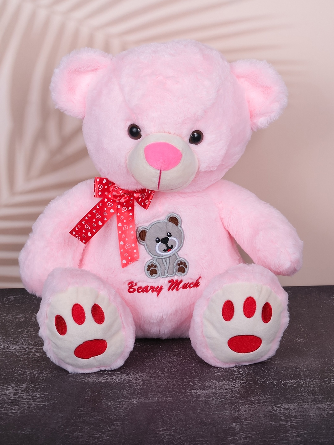 

DukieKooky Kids Polyfill Teddy Bears Soft Toys, Pink