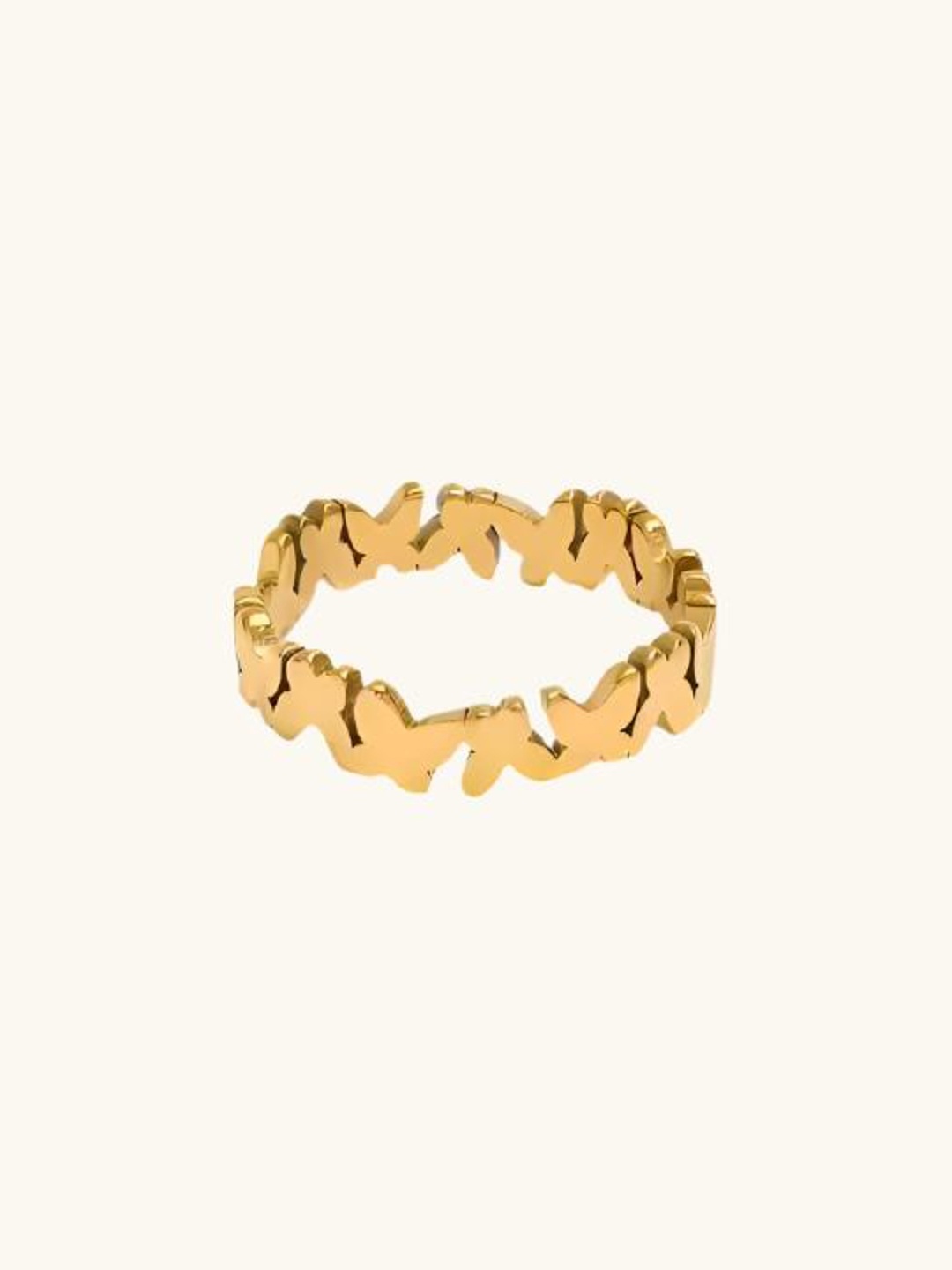 

Zaisha 18k Gold Plated Gleam Ring